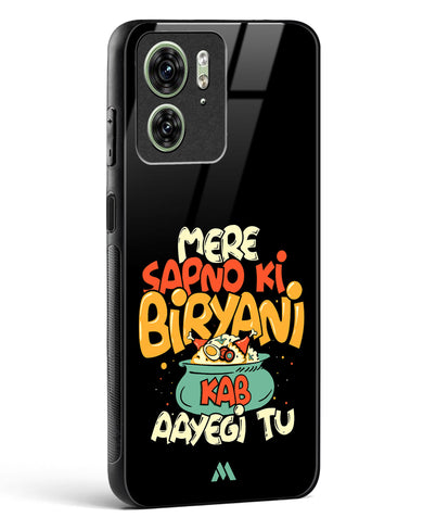 Sapno Ki Biryani Glass Case Phone Cover (Motorola)