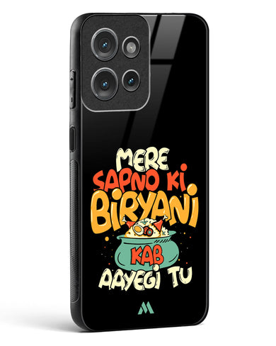 Sapno Ki Biryani Glass Case Phone Cover (Motorola)