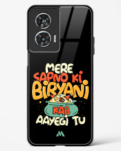 Sapno Ki Biryani Glass Case Phone Cover (Motorola)