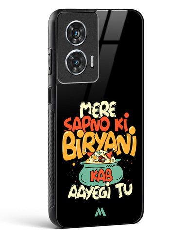 Sapno Ki Biryani Glass Case Phone Cover (Motorola)
