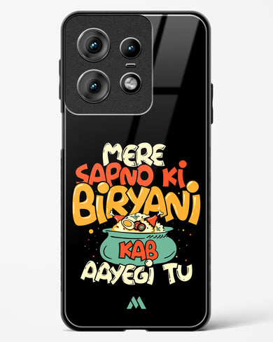 Sapno Ki Biryani Glass Case Phone Cover (Motorola)