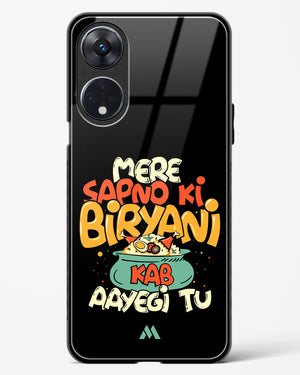 Sapno Ki Biryani Glass Case Phone Cover-(Oppo)