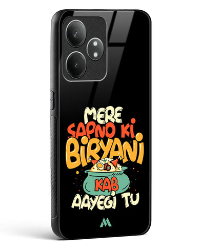 Sapno Ki Biryani Glass Case Phone Cover (Realme)