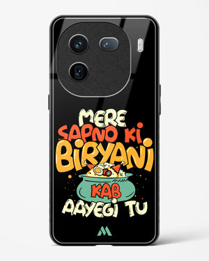 Sapno Ki Biryani Glass Case Phone Cover-(Vivo)