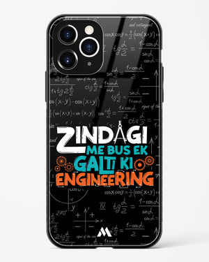 Zindagi Galti Engineering Glass Case Phone Cover (Apple)