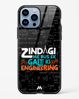 Zindagi Galti Engineering Glass Case Phone Cover (Apple)