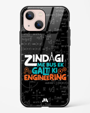 Zindagi Galti Engineering Glass Case Phone Cover (Apple)