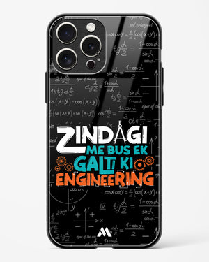 Zindagi Galti Engineering Glass Case Phone Cover (Apple)