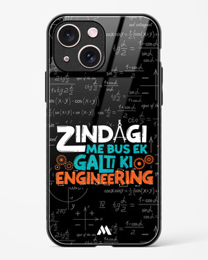 Zindagi Galti Engineering Glass Case Phone Cover (Apple)