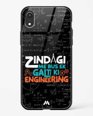 Zindagi Galti Engineering Glass Case Phone Cover (Apple)