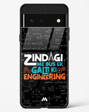 Zindagi Galti Engineering Glass Case Phone Cover-(Google)