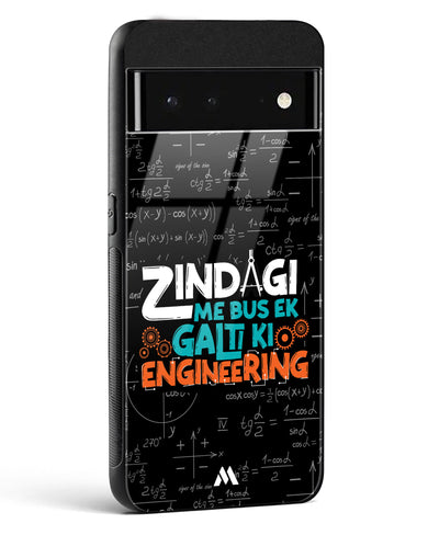 Zindagi Galti Engineering Glass Case Phone Cover-(Google)