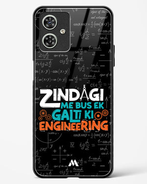 Zindagi Galti Engineering Glass Case Phone Cover (Motorola)