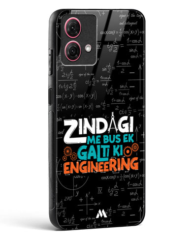 Zindagi Galti Engineering Glass Case Phone Cover-(Motorola)