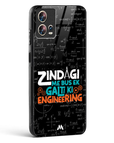 Zindagi Galti Engineering Glass Case Phone Cover-(Motorola)