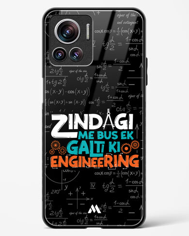 Zindagi Galti Engineering Glass Case Phone Cover-(Motorola)