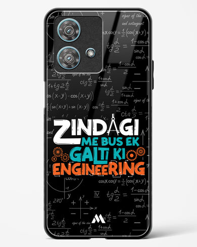 Zindagi Galti Engineering Glass Case Phone Cover-(Motorola)