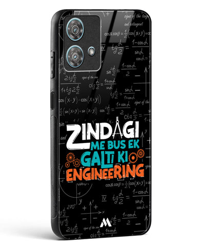 Zindagi Galti Engineering Glass Case Phone Cover-(Motorola)