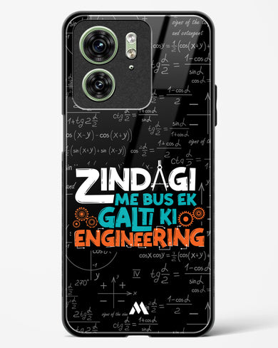 Zindagi Galti Engineering Glass Case Phone Cover-(Motorola)