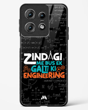 Zindagi Galti Engineering Glass Case Phone Cover (Motorola)