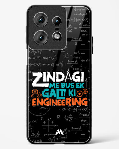 Zindagi Galti Engineering Glass Case Phone Cover (Motorola)