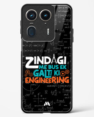 Zindagi Galti Engineering Glass Case Phone Cover (Motorola)