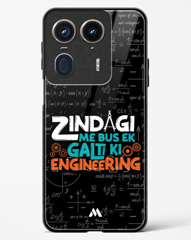 Zindagi Galti Engineering Glass Case Phone Cover (Motorola)