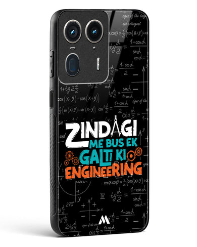 Zindagi Galti Engineering Glass Case Phone Cover (Motorola)
