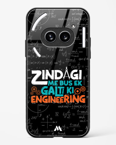 Zindagi Galti Engineering Glass Case Phone Cover (Nothing)