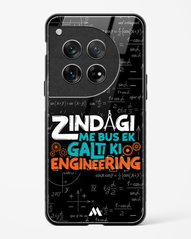 Zindagi Galti Engineering Glass Case Phone Cover (OnePlus)