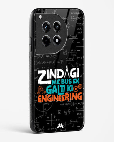 Zindagi Galti Engineering Glass Case Phone Cover (OnePlus)