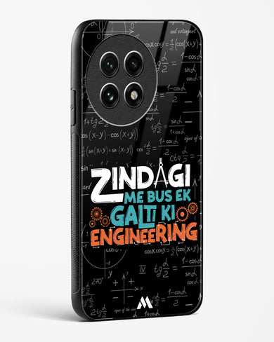 Zindagi Galti Engineering Glass Case Phone Cover (OnePlus)