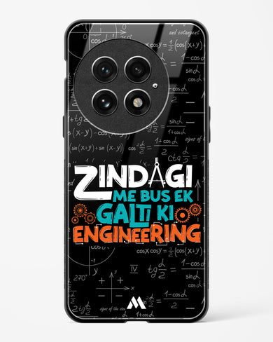 Zindagi Galti Engineering Glass Case Phone Cover (OnePlus)