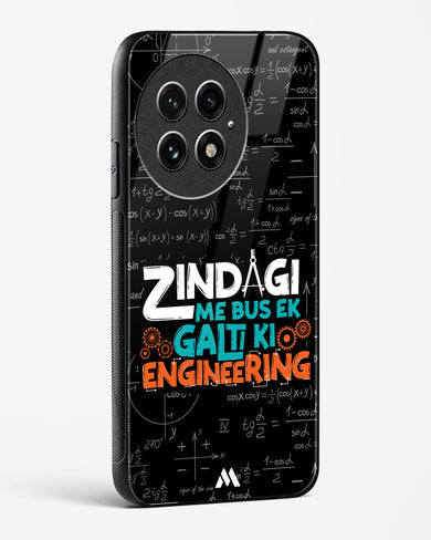 Zindagi Galti Engineering Glass Case Phone Cover (OnePlus)