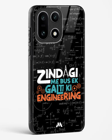 Zindagi Galti Engineering Glass Case Phone Cover (OnePlus)