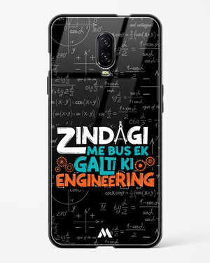 Zindagi Galti Engineering Glass Case Phone Cover (OnePlus)