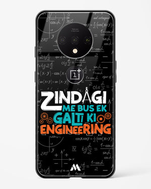 Zindagi Galti Engineering Glass Case Phone Cover (OnePlus)