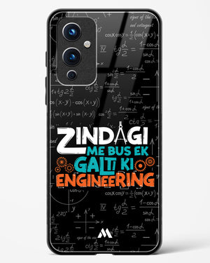 Zindagi Galti Engineering Glass Case Phone Cover-(OnePlus)