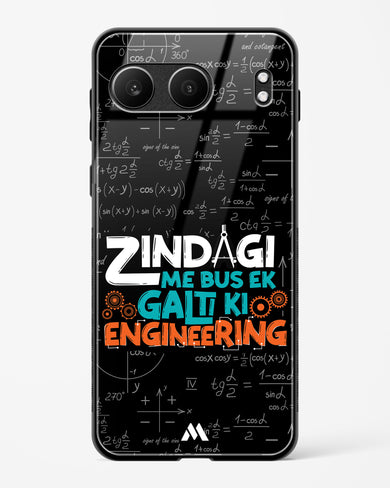 Zindagi Galti Engineering Glass Case Phone Cover (OnePlus)