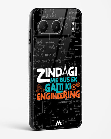 Zindagi Galti Engineering Glass Case Phone Cover (OnePlus)