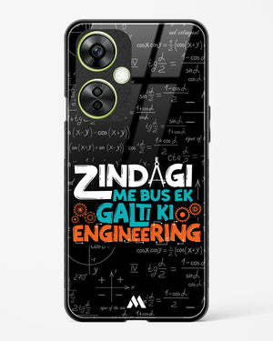 Zindagi Galti Engineering Glass Case Phone Cover (OnePlus)