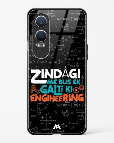 Zindagi Galti Engineering Glass Case Phone Cover (OnePlus)