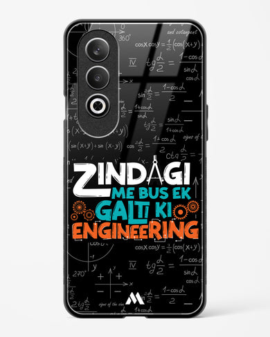 Zindagi Galti Engineering Glass Case Phone Cover (OnePlus)