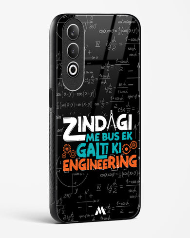 Zindagi Galti Engineering Glass Case Phone Cover (OnePlus)