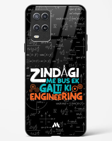 Zindagi Galti Engineering Glass Case Phone Cover (Oppo)