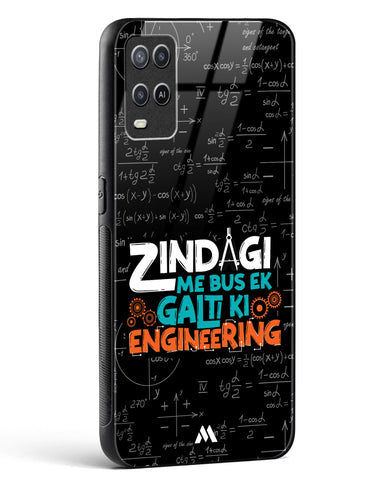 Zindagi Galti Engineering Glass Case Phone Cover (Oppo)