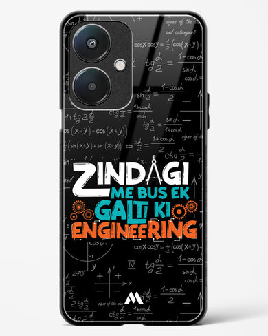 Zindagi Galti Engineering Glass Case Phone Cover (Oppo)