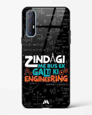 Zindagi Galti Engineering Glass Case Phone Cover (Oppo)