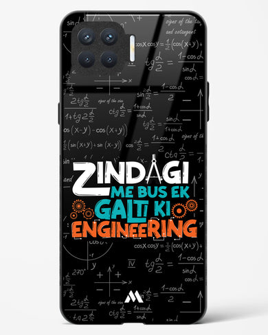 Zindagi Galti Engineering Glass Case Phone Cover (Oppo)