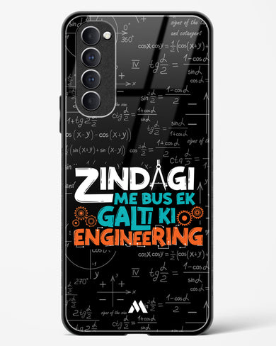 Zindagi Galti Engineering Glass Case Phone Cover (Oppo)